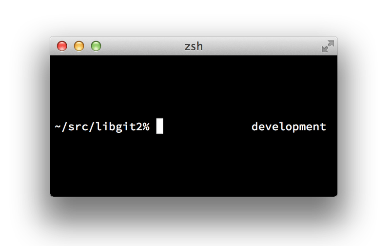 Prompt `zsh` personalizado.